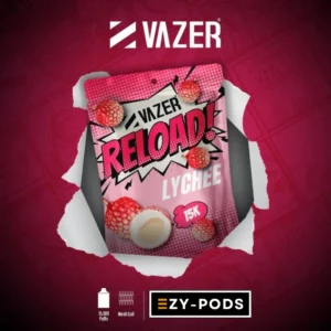 VAZER 15000 คำ VAZER reload 15k กลิ่น Lychee