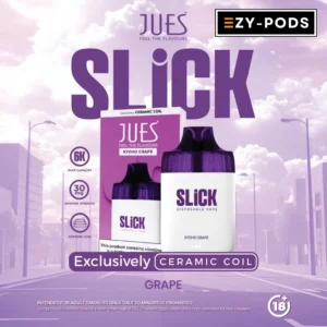 JUES SLiCK 6000 คำ กลิ่น Grape