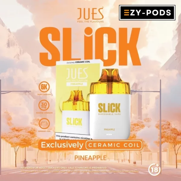 JUES SLiCK 6000 คำ กลิ่น Pineapple