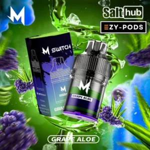 มาโบ 15000 คำ M SWITCH กลิ่น Grape Aloe