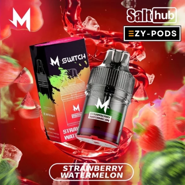 มาโบ 15000 คำ M SWITCH กลิ่น Strawberry Watermelon