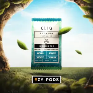 CLIQ หัวพอต 2.5 ml นิค 5% Jasmine Tea