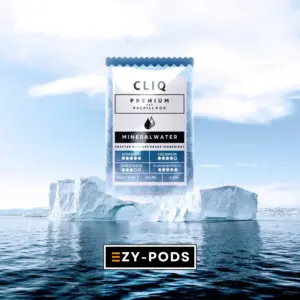 CLIQ หัวพอต 2.5 ml นิค 5% Mineral Water