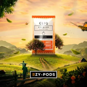 CLIQ หัวพอต 2.5 ml นิค 5% Orange